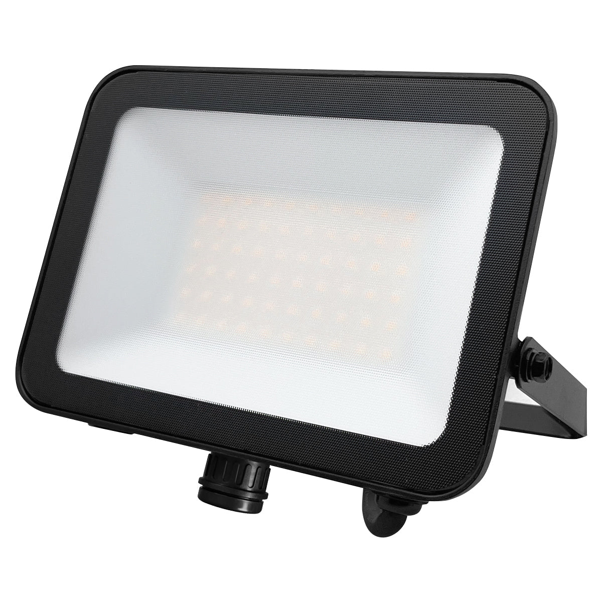 50W LED Floodlight Black Natural White 4000K with Detachable PIR Sensor - Energy Light Bulbs - Free delivery on all orders