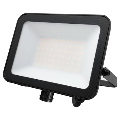 50W LED Floodlight Black Natural White 4000K with Detachable PIR Sensor - Energy Light Bulbs - Free delivery on all orders