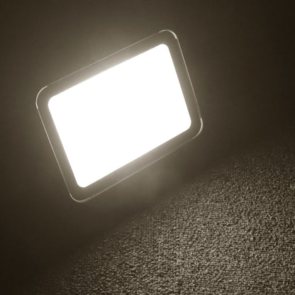 50W LED Floodlight Black Natural White 4000K with Detachable PIR Sensor - Energy Light Bulbs - Free delivery on all orders