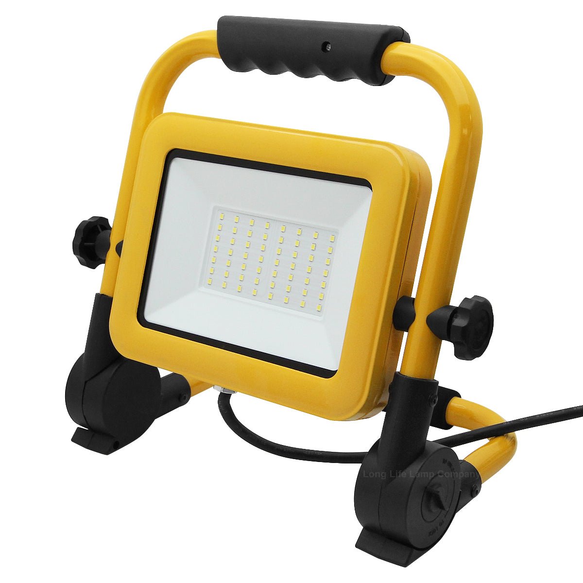 50W LED Portable Flood Work Light 240V IP65 6000K - Energy Light Bulbs - Free delivery on all orders