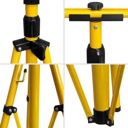 50W LED Twin Floodlight Tripod Stand Job Site IP65 6500K - Energy Light Bulbs - Free delivery on all orders