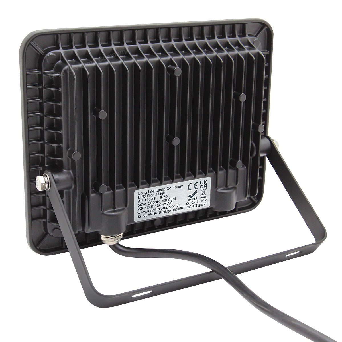50W Outdoor LED Flood Light Warm White 3000K IP65 - Energy Light Bulbs - Free delivery on all orders