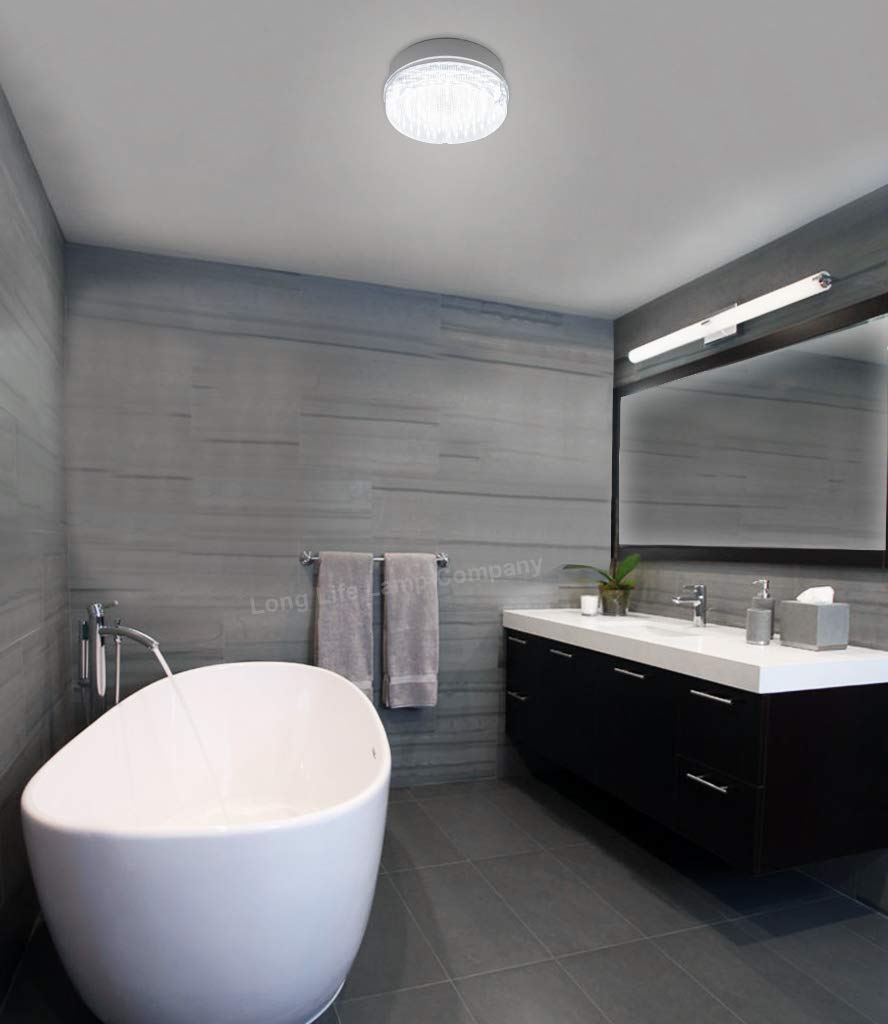 18w Round LED Flush Mount Light IP65 6500k Bright Daylight - Free delivery on all orders