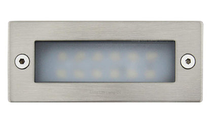 Mini 1.5w LED Cool White Outdoor Recessed Brick Light IP44