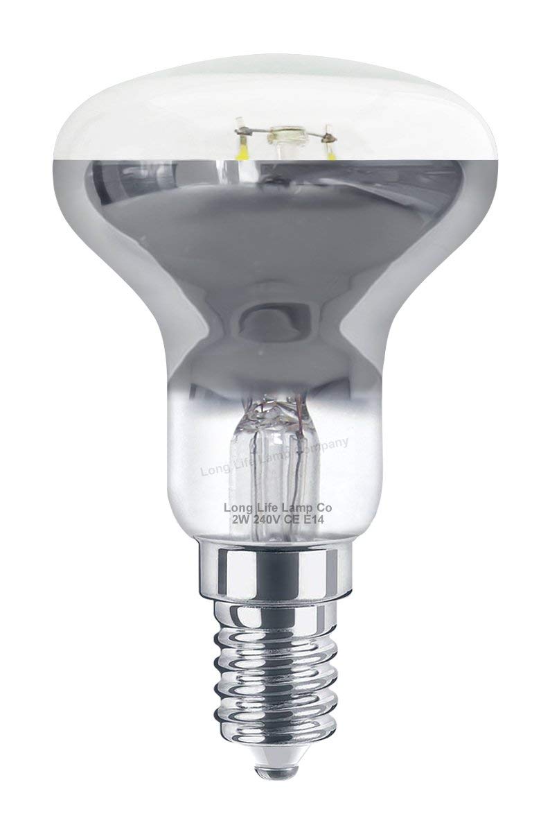 2W LED R50 Blue Reflector Bulb E14 30W Eq Spotlight Lamp - Free delivery on all orders