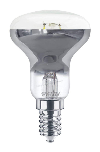 2W LED R50 Blue Reflector Bulb E14 30W Eq Spotlight Lamp - Free delivery on all orders