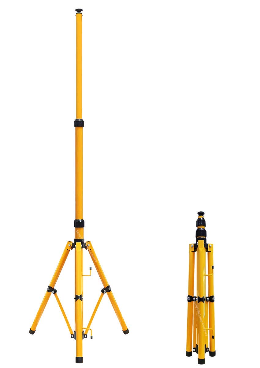 Floodlight Tripod Stand for Job Site Lighting Single Head TRI01