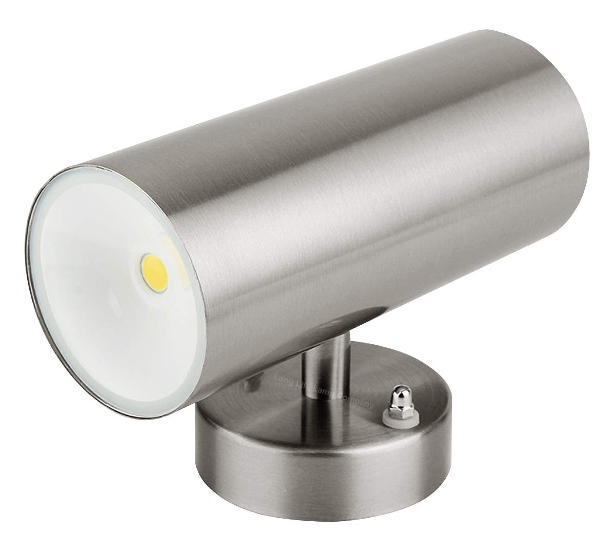 8w Modern Outdoor LED Stainless Steel Double Wall Light Cool White - Free delivery on all orders