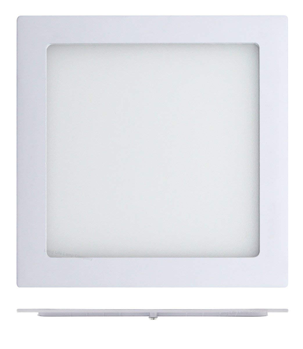 18w LED Square Recessed Ceiling Panel White 4000K - Free delivery on all orders