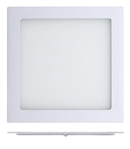 18w LED Square Recessed Ceiling Panel White 4000K - Free delivery on all orders