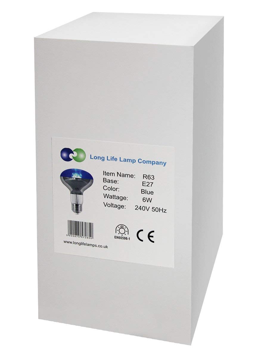 6w R63 LED Reflector Light Bulb E27 Blue Replacement For Halogen Spots