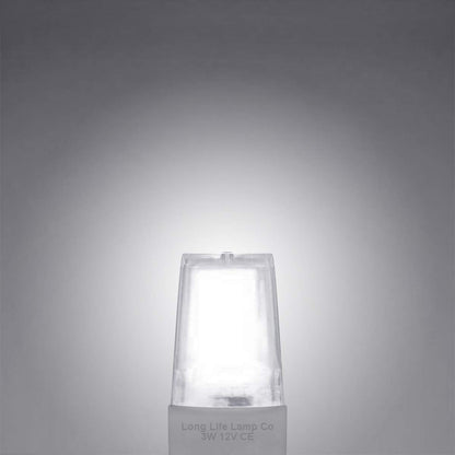 10 Pack G4 LED Bulbs 3W 12V Cool White 30W Halogen Equivalent - Free delivery on all orders