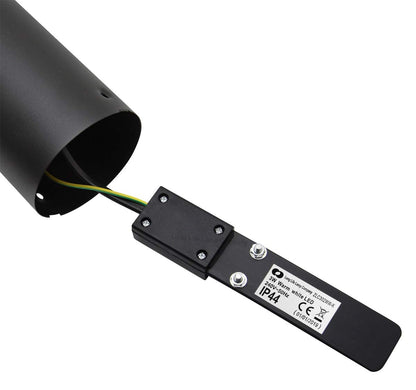 3w Black LED Bollard Post Ground Spike Light Warm White