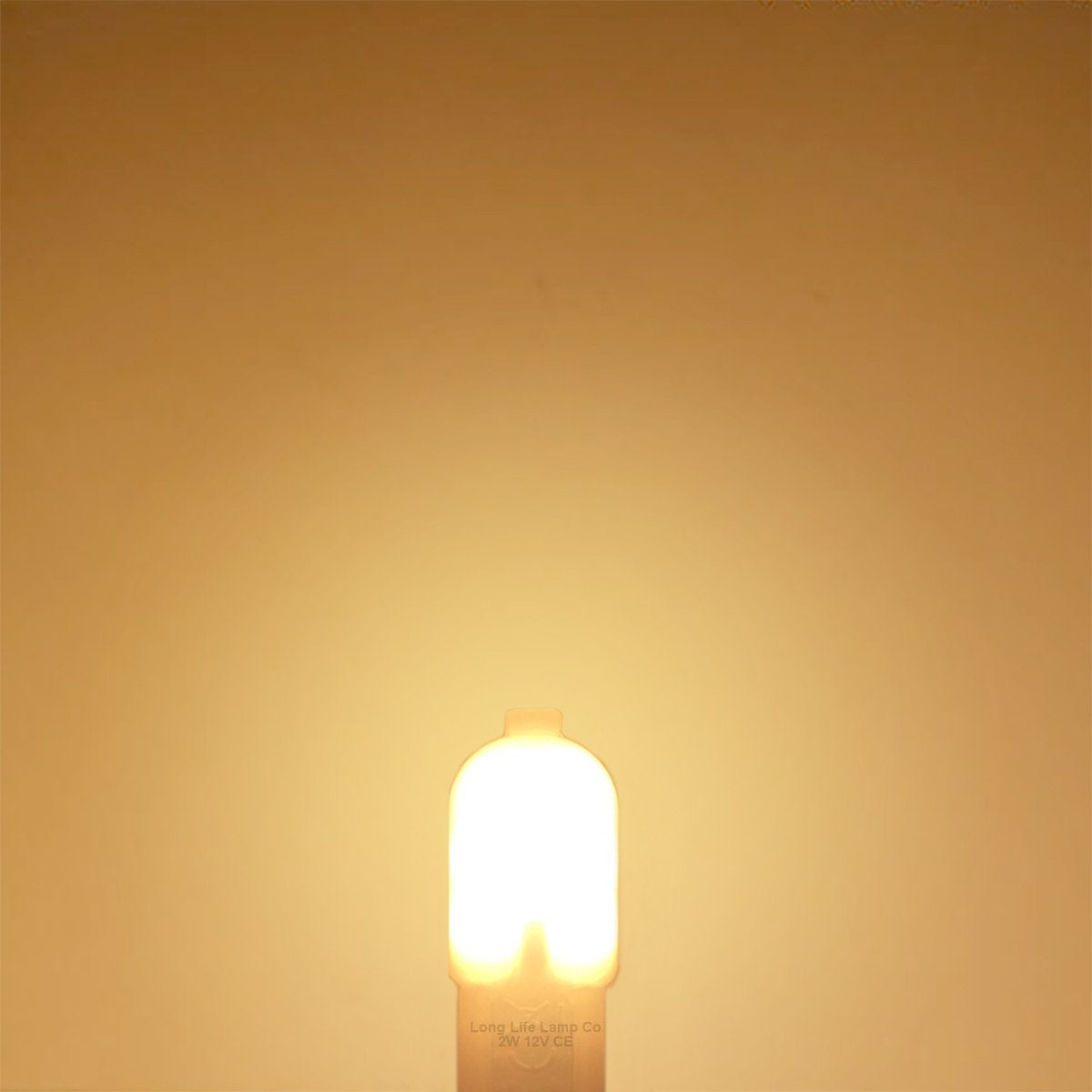 G4 LED Bulb 2W 12V Warm White 20W Halogen Equivalent Frosted - Free delivery on all orders