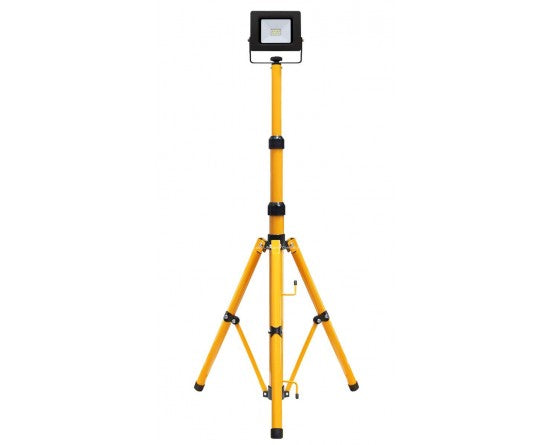 Floodlight Tripod Stand for Job Site Lighting Single Head
