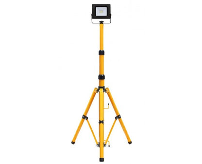 Floodlight Tripod Stand for Job Site Lighting Single Head