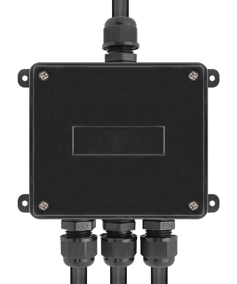Waterproof Junction Box 4 Way Cable Connector IP68 Outdoor Wiring Can - Free delivery on all orders