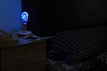 1w  E27 ST58 LED Blue Fairy String Filament Light Light Bulb