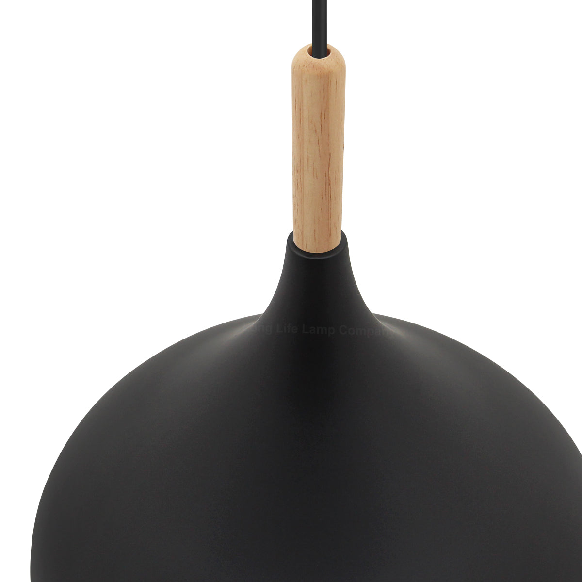Classic Vintage Ceiling Pendant Light Shade Black Metal Dome Orient Style M0137