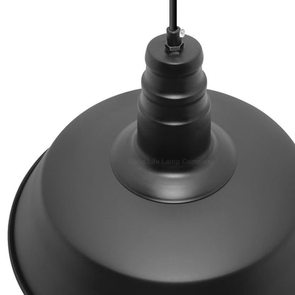 Retro Vintage Ceiling Black Pendant Light Metal M0139
