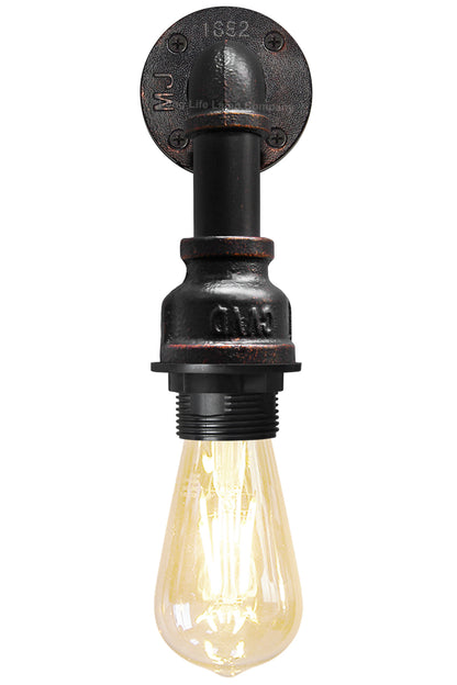 Retro Industrial Water Pipe Vintage Wall Light