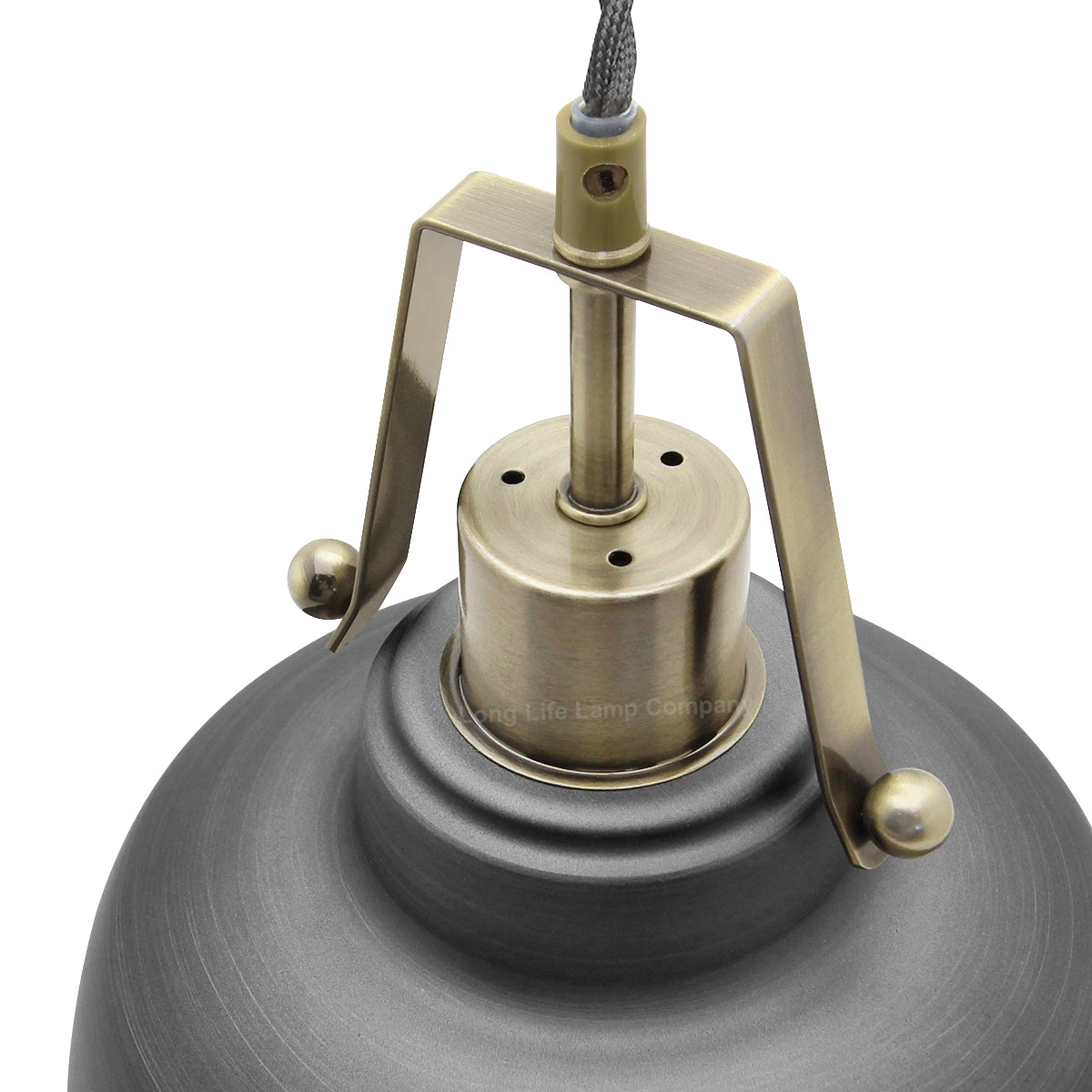 Industrial Vintage Brass Ceiling Pendant Light M0179 - Free delivery on all orders