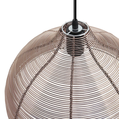 Modern Copper Cage Ceiling Pendant Light M0182 - Free delivery on all orders