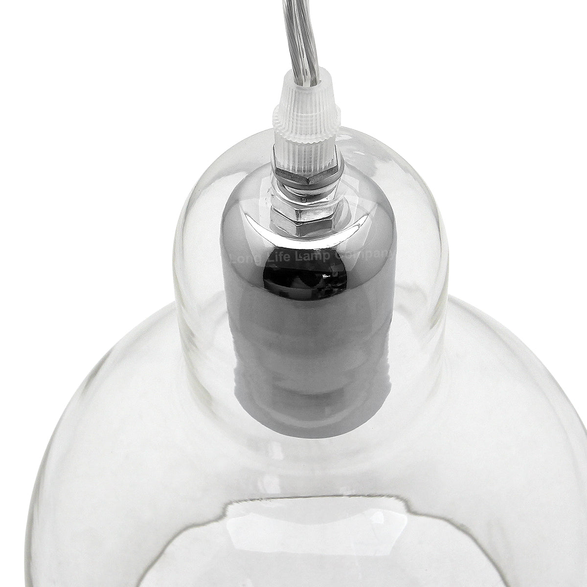 Modern Mini Globe Clear Glass Pendant Light M0185 - Free delivery on all orders