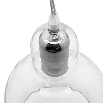 Modern Mini Globe Clear Glass Pendant Light M0185 - Free delivery on all orders
