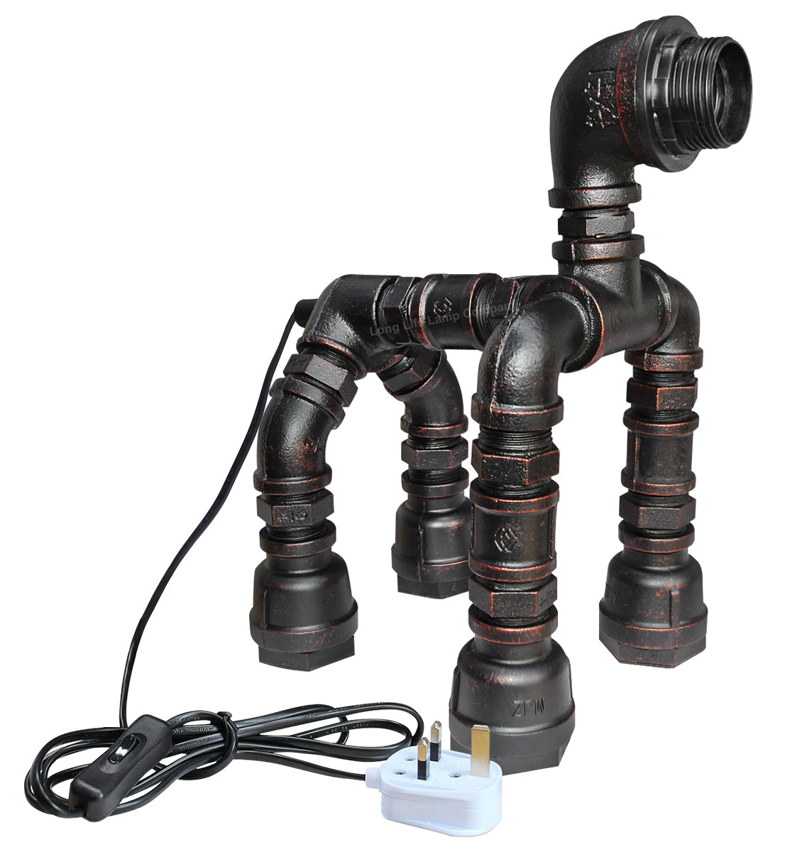 Steampunk Dog Robot Table Lamp E27 G95 LED Included - Free delivery on all orders