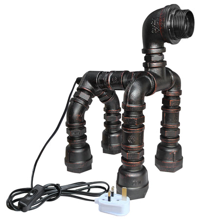 Steampunk Dog Robot Table Lamp E27 G95 LED Included - Free delivery on all orders
