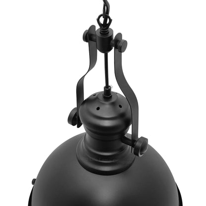 Industrial Black Ceiling Pendant Light with 9W LED - Free delivery on all orders
