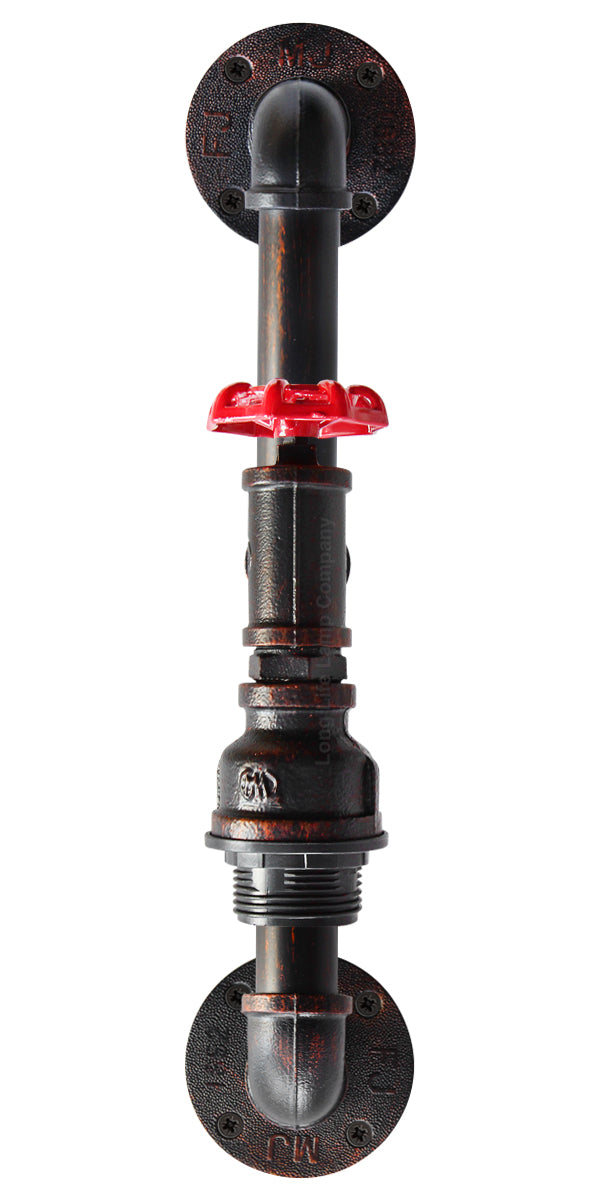 Retro Vintage Industrial Water Pipe Wall Light M0187P - Free delivery on all orders