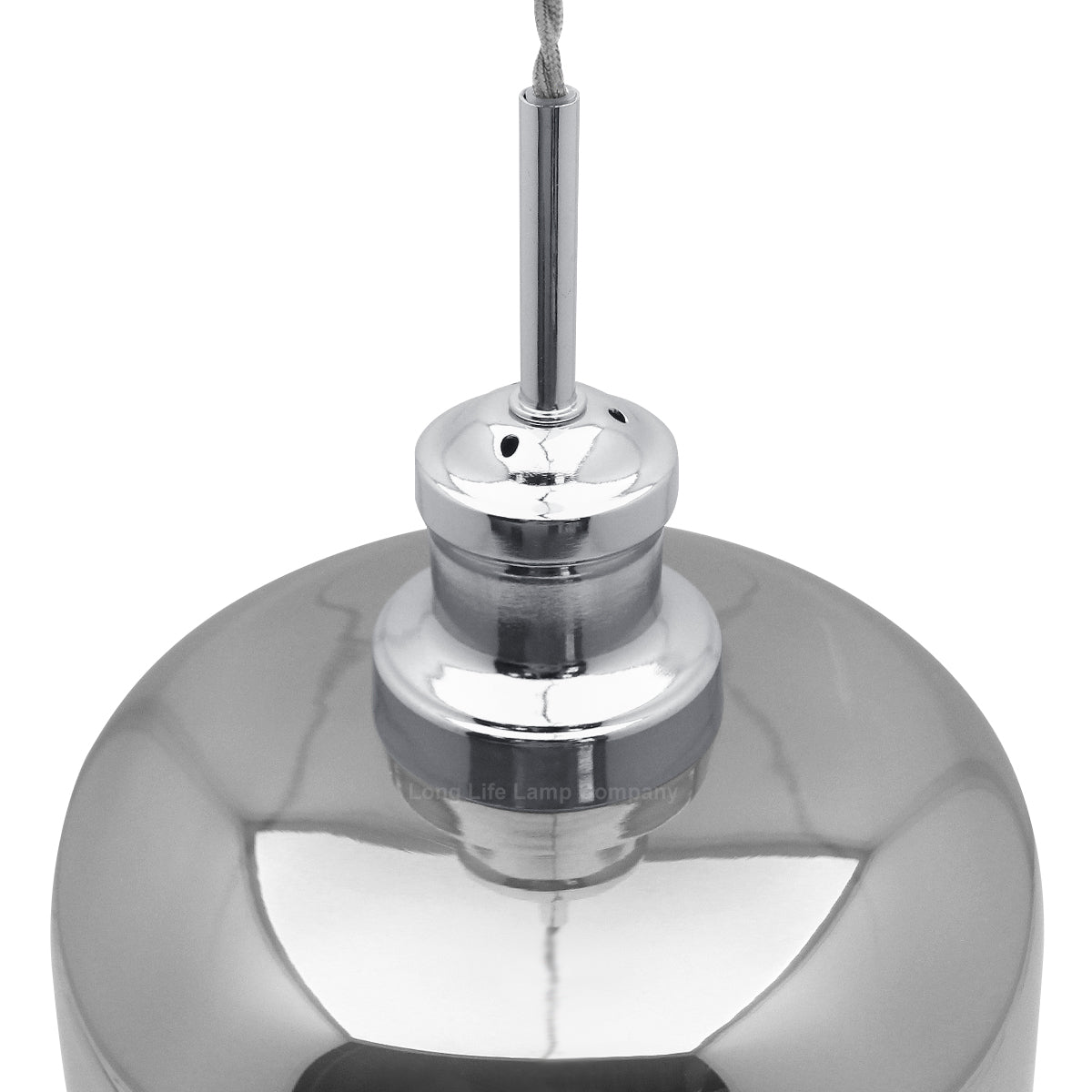 Modern Vintage Glass Grey Pendant Light M0202