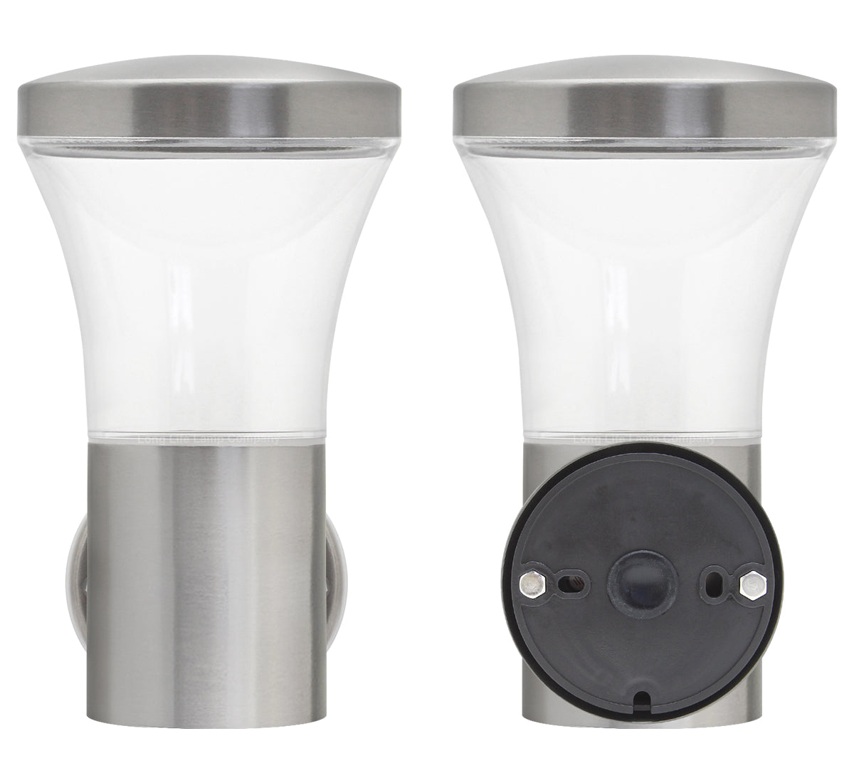 Modern LED Single Outdoor Wall Light Stainless Steel  with 5W LED Candle WW