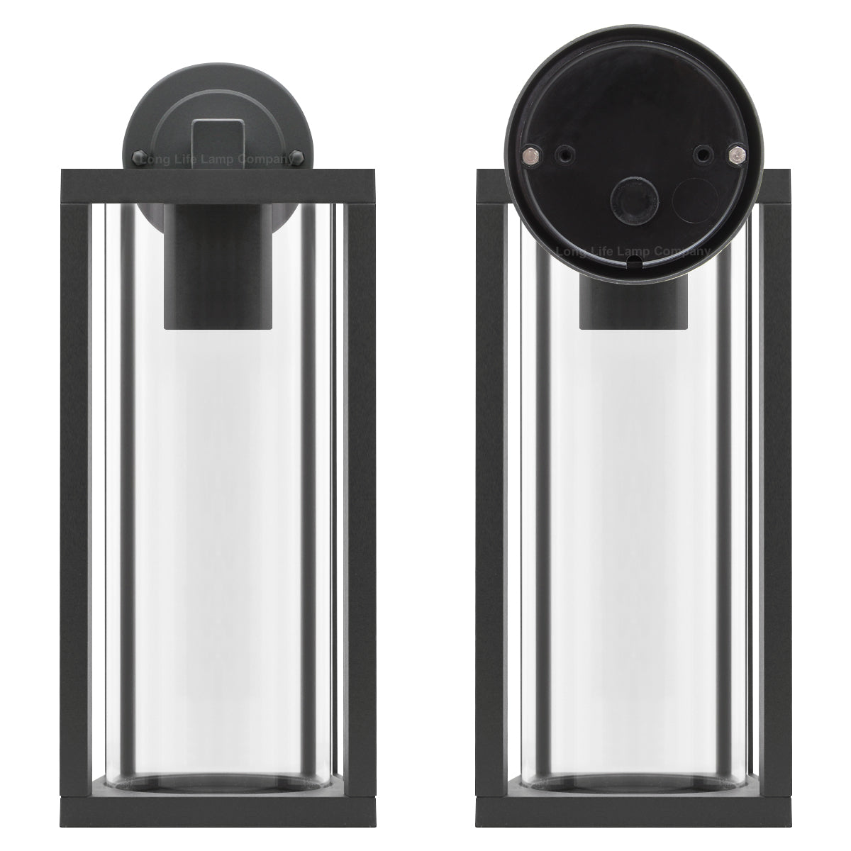 Outdoor Dark Grey Wall Light with 4W LED