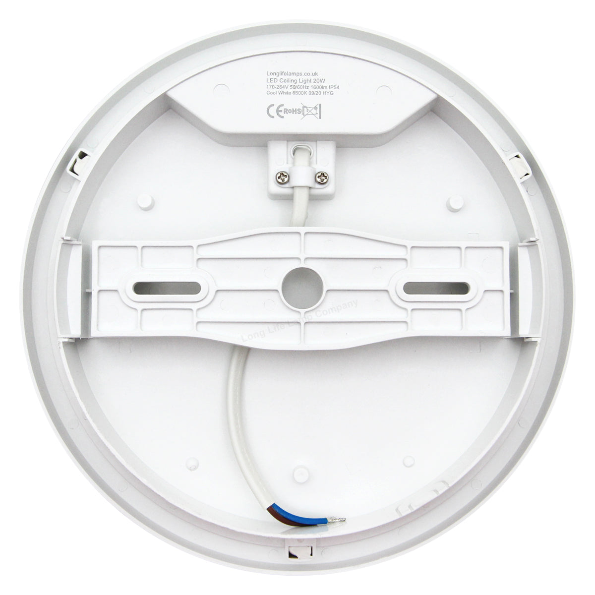 20w LED Bulkhead Round Ceiling Light Cool White