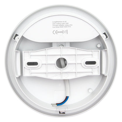15w LED Bulkhead Round Ceiling Light Cool White - Free delivery on all orders