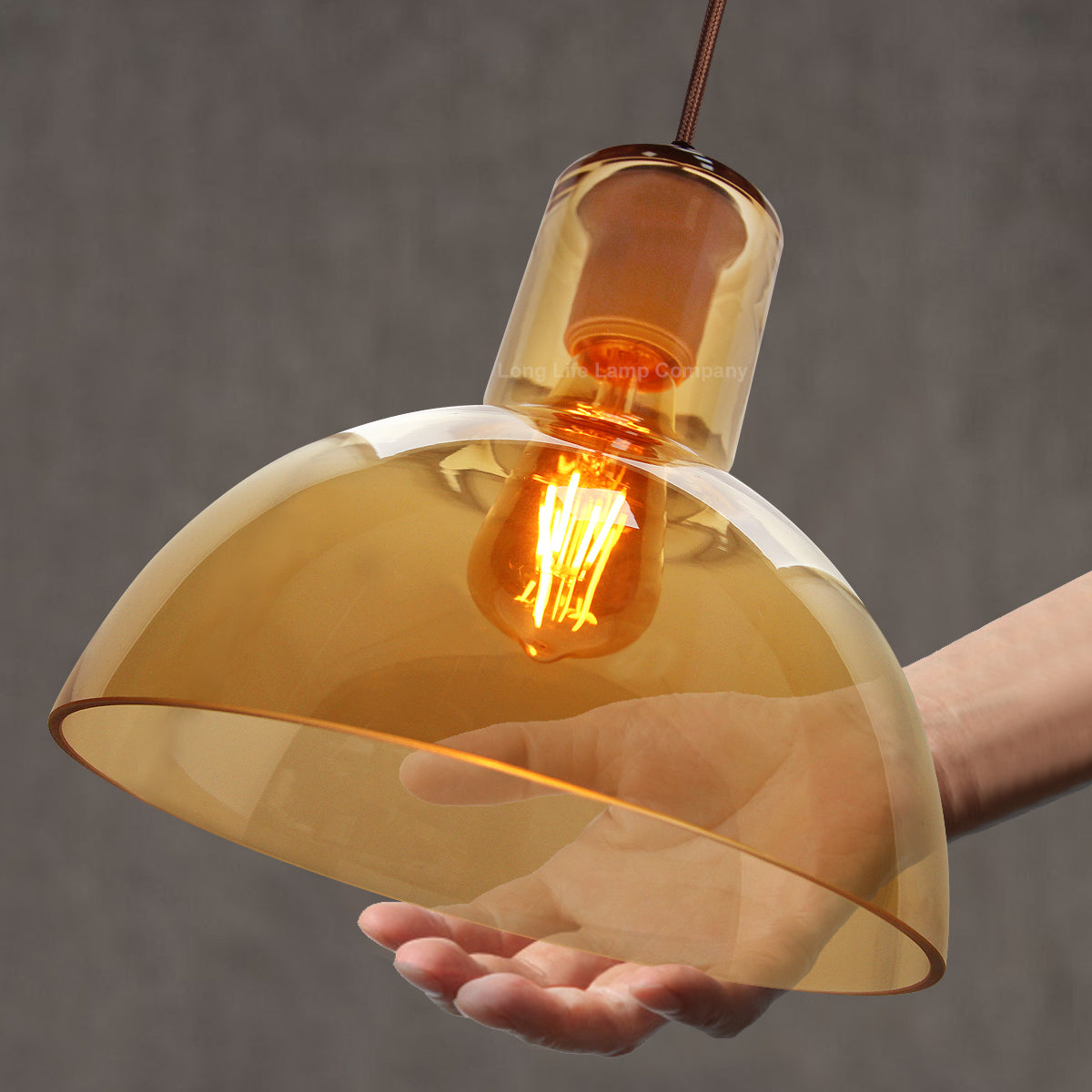 Modern Vintage Ceiling Gold Glass Pendant Lamp - Free delivery on all orders