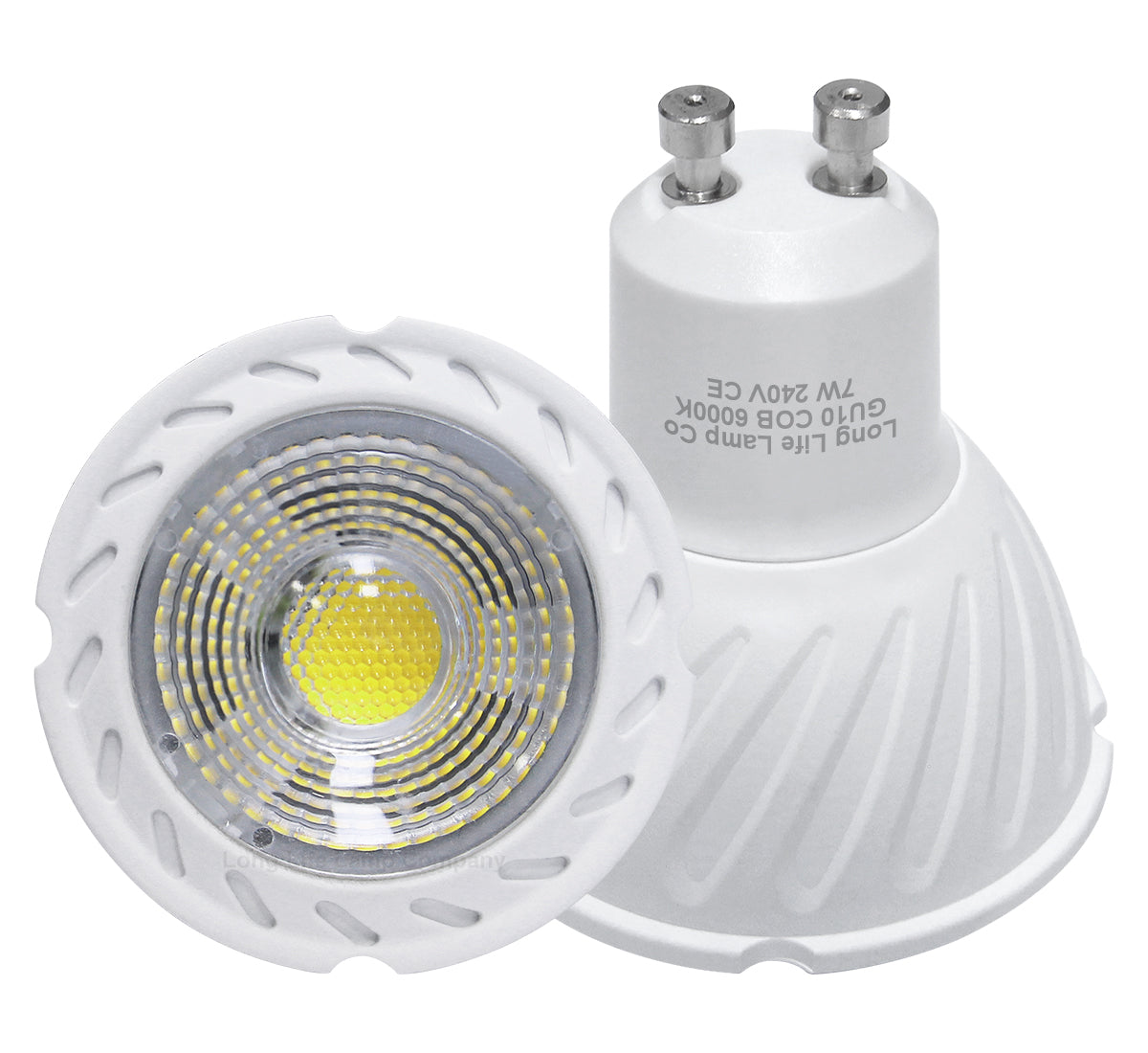 10 Pack 7w COB LED GU10 Replacement 65w Halogen Cool White - Free delivery on all orders