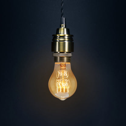 40w GLS Quad Loop Filament Vintage Cage Bay Baypnet B22 Cap Bulb