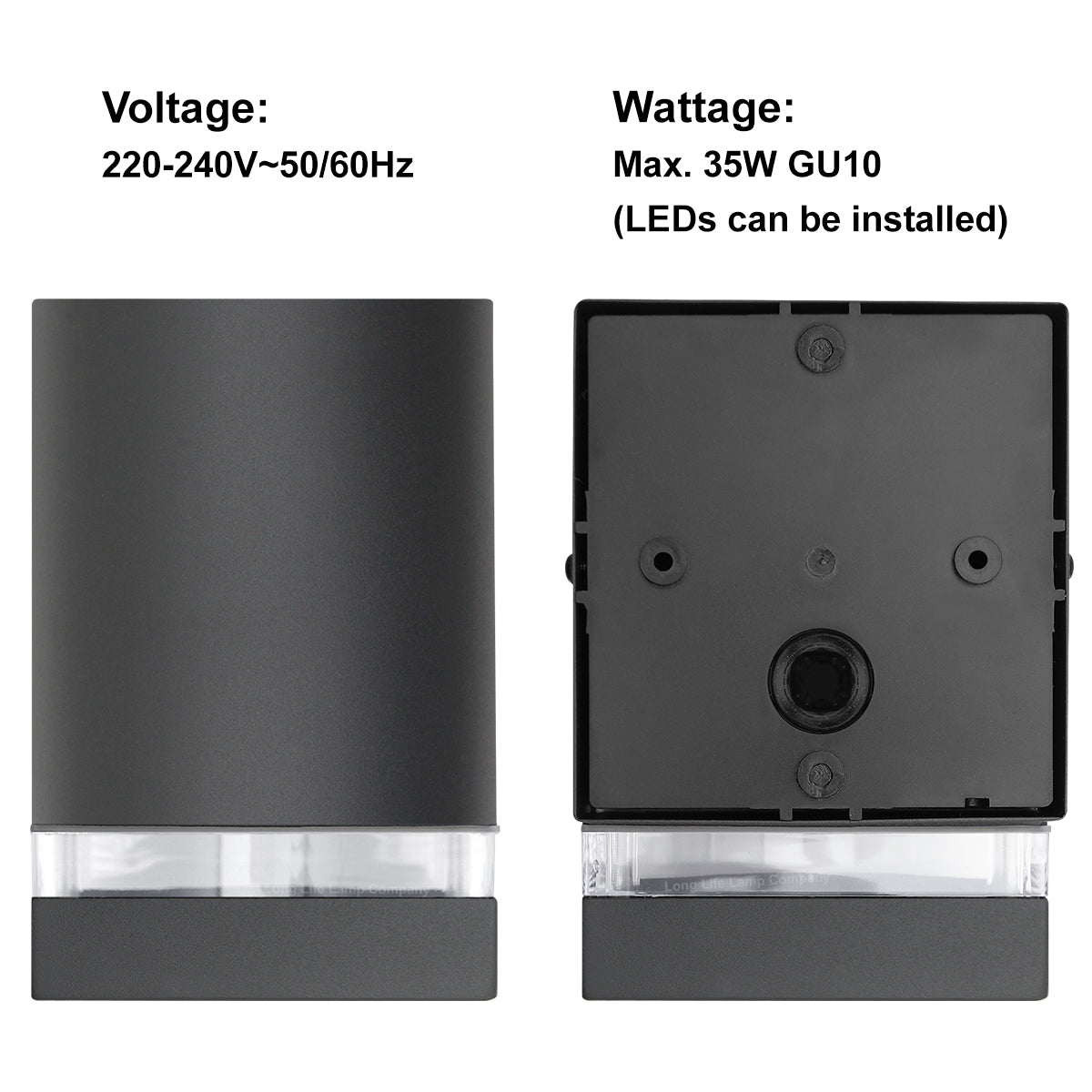 Modern Outdoor Single Wall Light