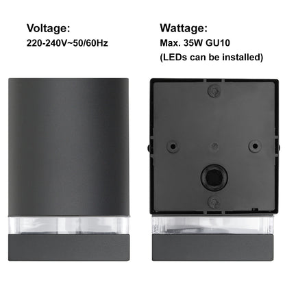 Modern Outdoor Single Wall Light