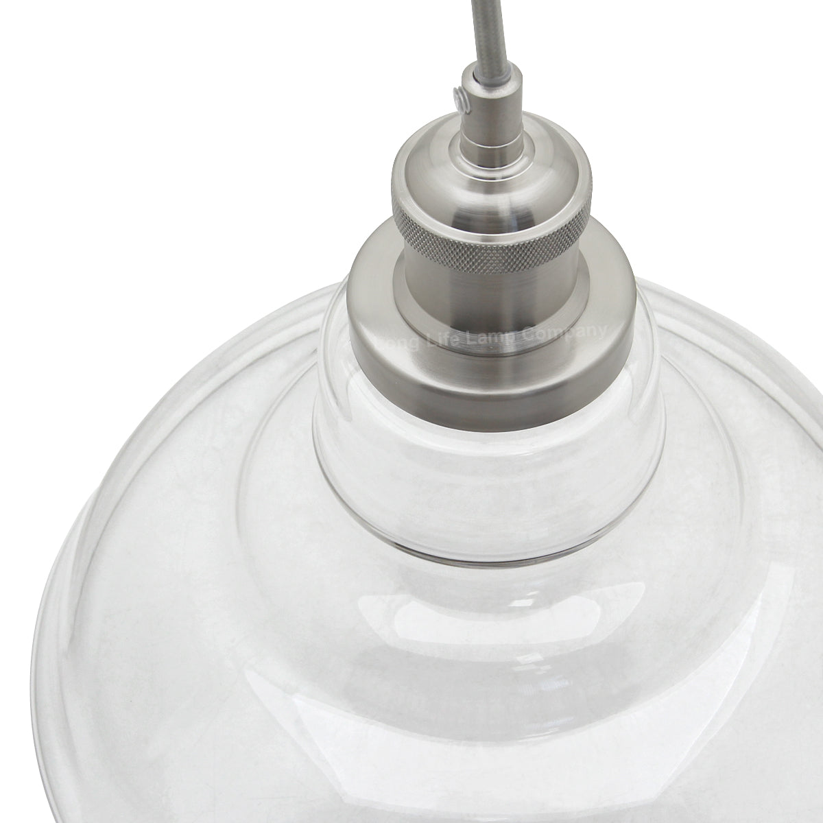 Modern Retro Ceiling Clear Glass Pendant Lamp H3021