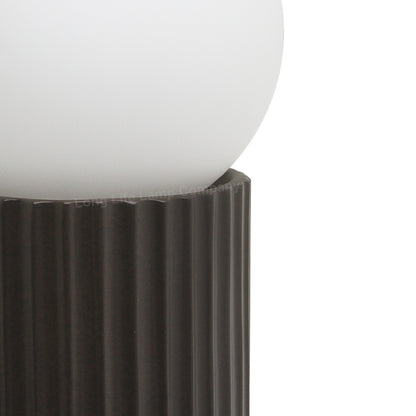Modern Opaque Globe Opal Sphere Glass Table Lamp - Free delivery on all orders