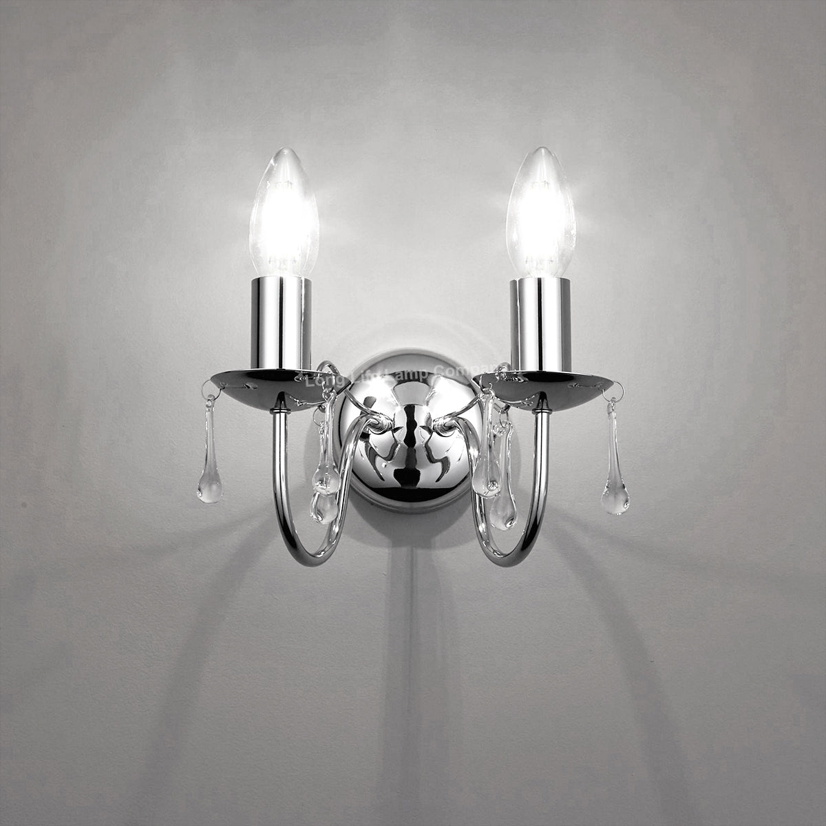 4W LED Candle Light Bulb Cool White 5000K Clear Glass E14