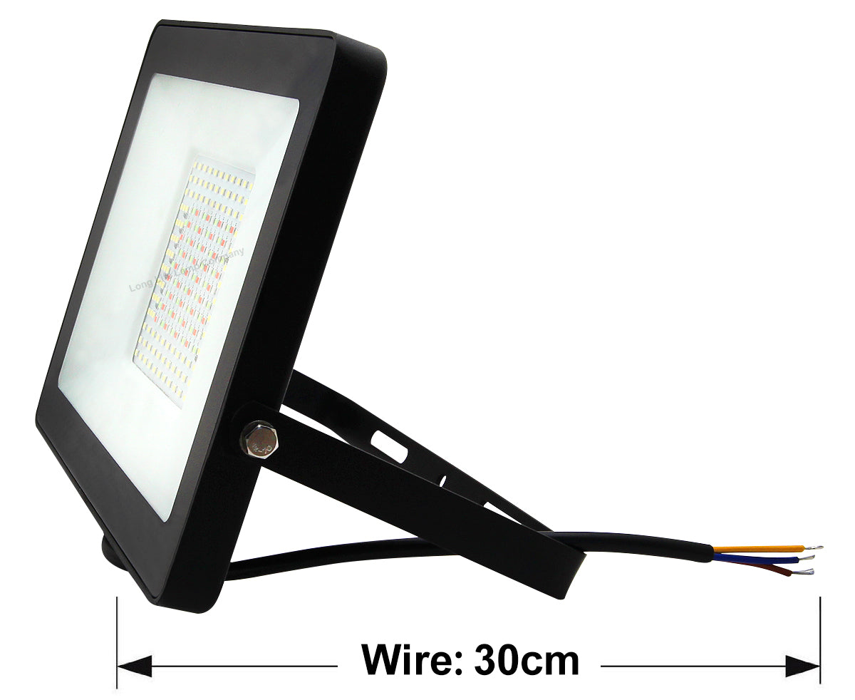100W LED RGBW Floodlight Colour Changing Remote Control 240v IP65
