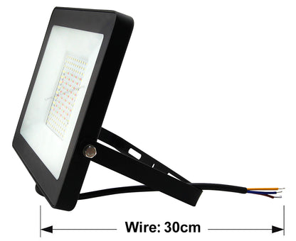 100W LED RGBW Floodlight Colour Changing Remote Control 240v IP65