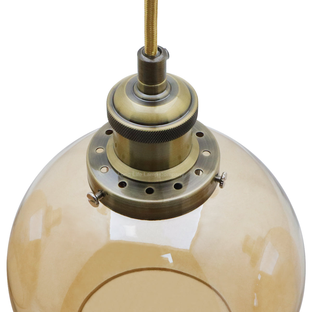 Vintage 3 Lights Ceiling Pendant Lamp Cluster Mini Glass Globe Shades Gold