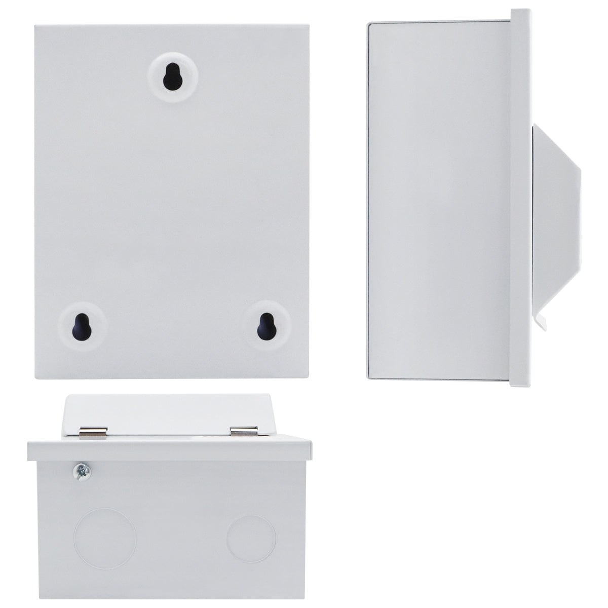 5 Way Metal Garage Consumer Unit 63A RCD, 6A, 16A, 32A MCB Amendment 3